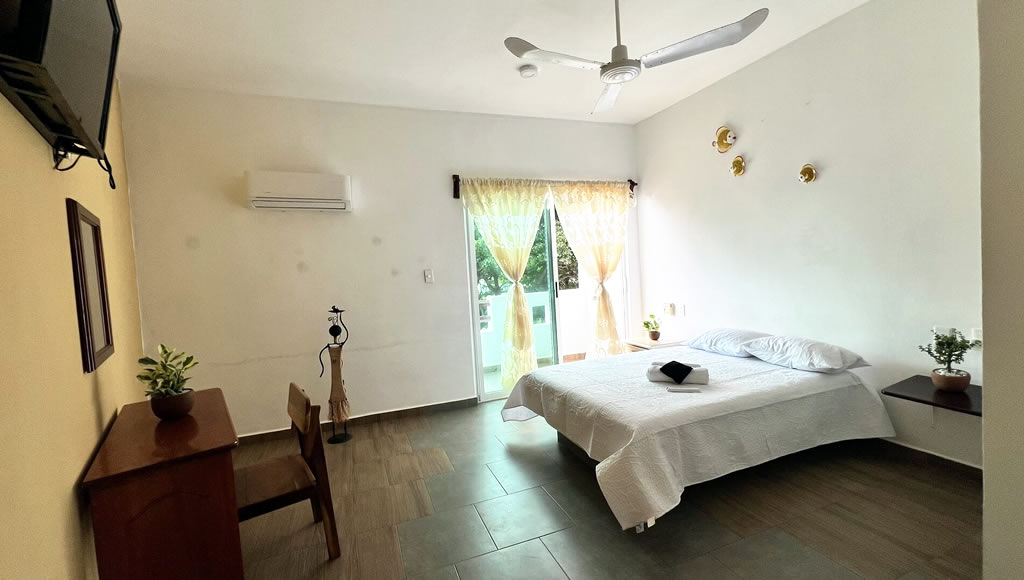 Superior Doble con Vista al Mar & Balcón